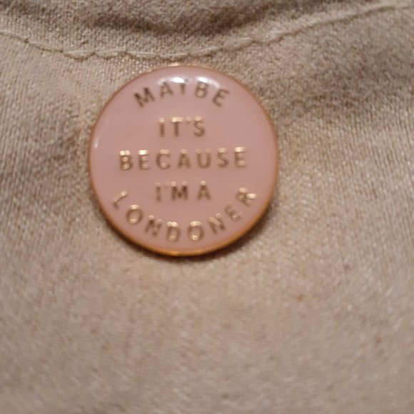 BURBERRY MAYBE LONDONER PUSH PIN AUTHENTIC - Picture 4 of 5